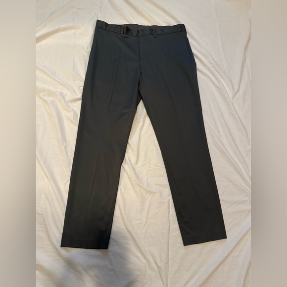 Nordstrom Men's Slim Fit Pants - Dark Gray (Non-Iron) - Picture 1 of 6